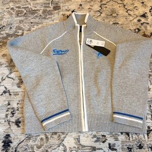 Abercrombie Detroit Lions Zip-Up Sweater